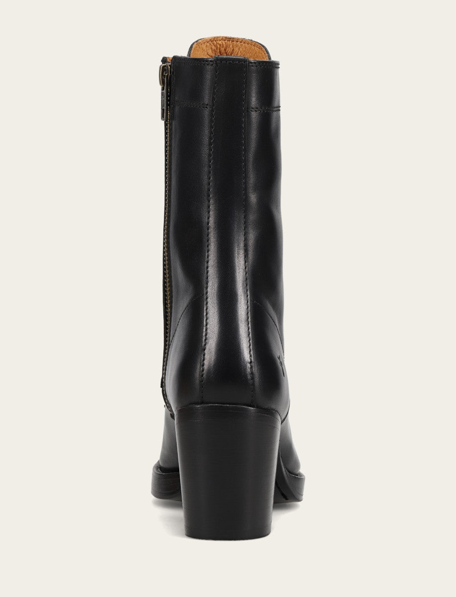 Women's Black Jean Lace Up Boot Black - Frye