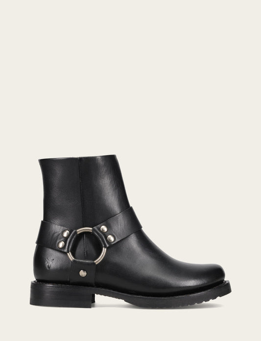 Women's Black Veronica Flex Harness Booties Black - Frye
