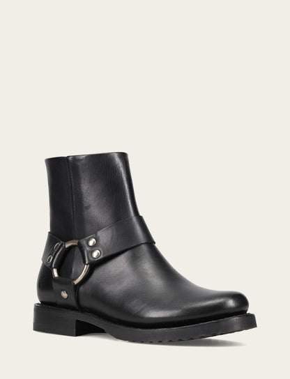 Women's Black Veronica Flex Harness Booties Black - Frye