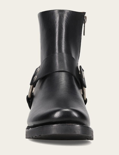 Women's Black Veronica Flex Harness Booties Black - Frye