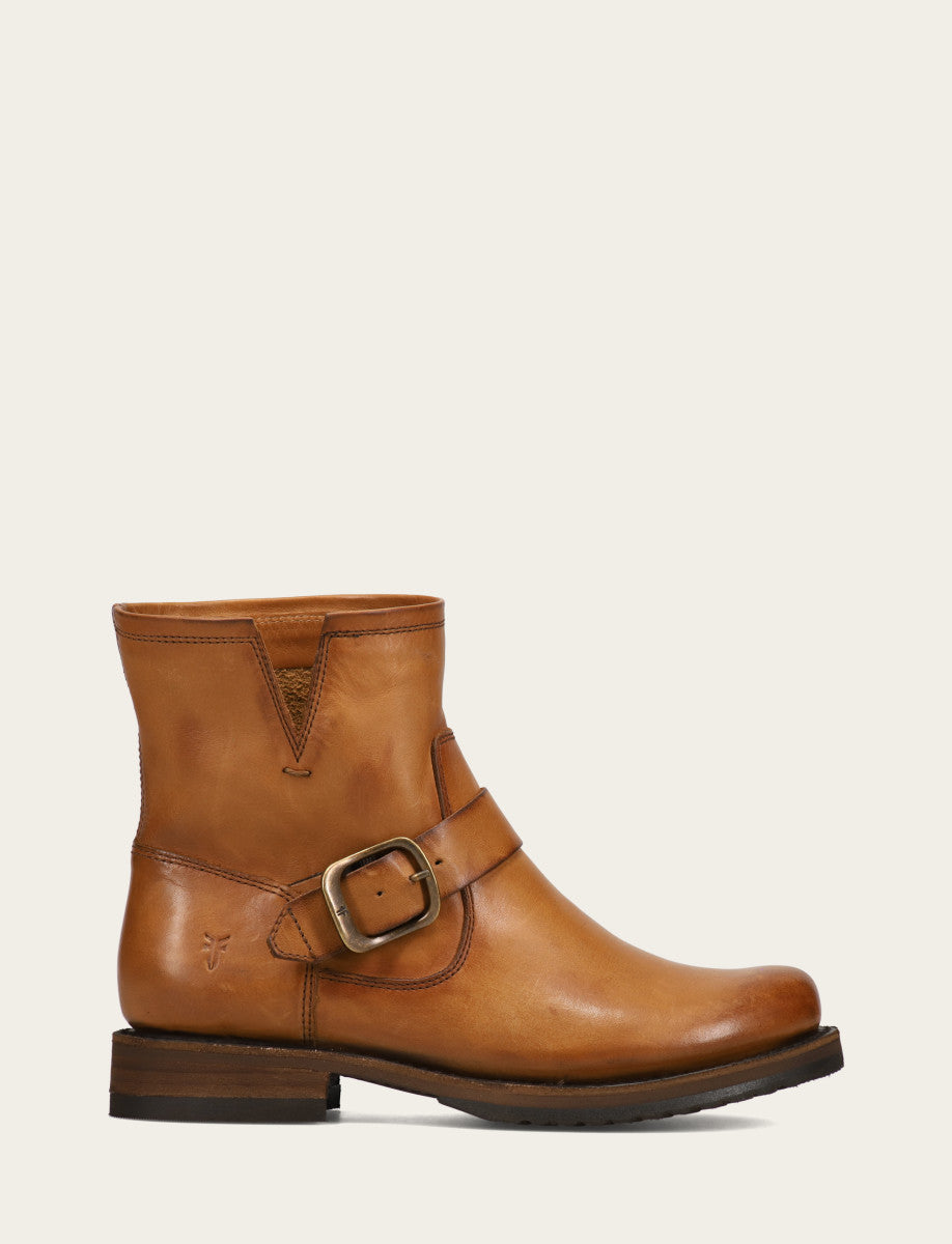Women's Caramel Veronica Flex Bootie Booties Caramel - Frye