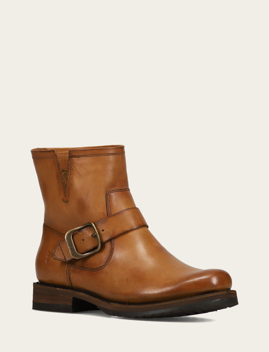 Women's Caramel Veronica Flex Bootie Booties Caramel - Frye