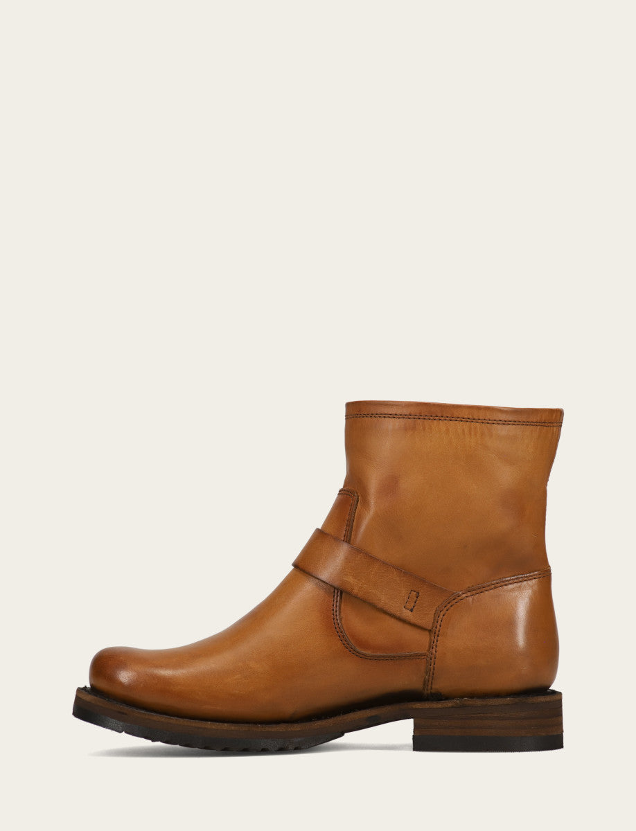 Women's Caramel Veronica Flex Bootie Booties Caramel - Frye