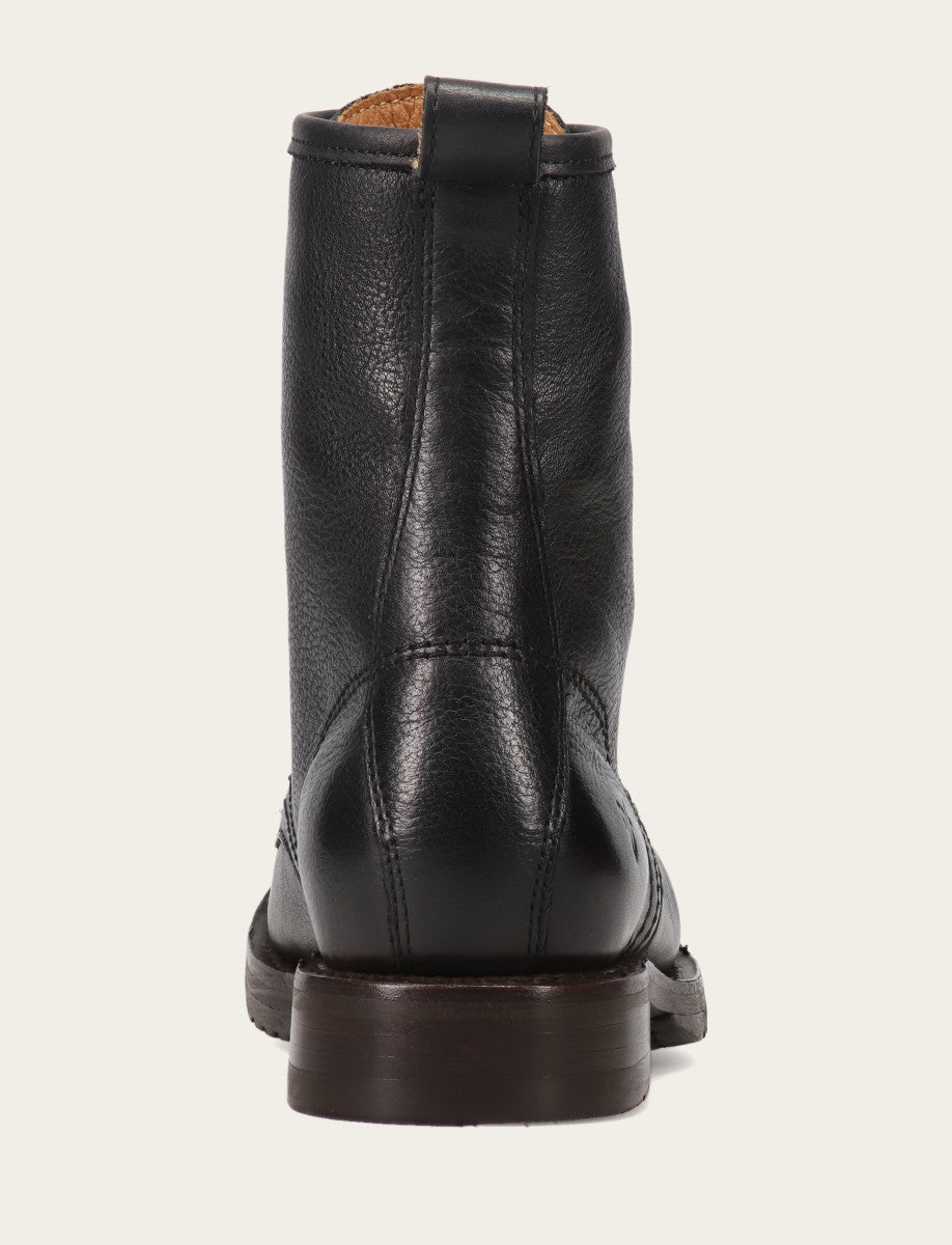 Women's Black Veronica Flex Combat Booties Black - Frye