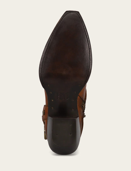 Women's Caramel Sacha Multi Strap Booties Caramel - Frye