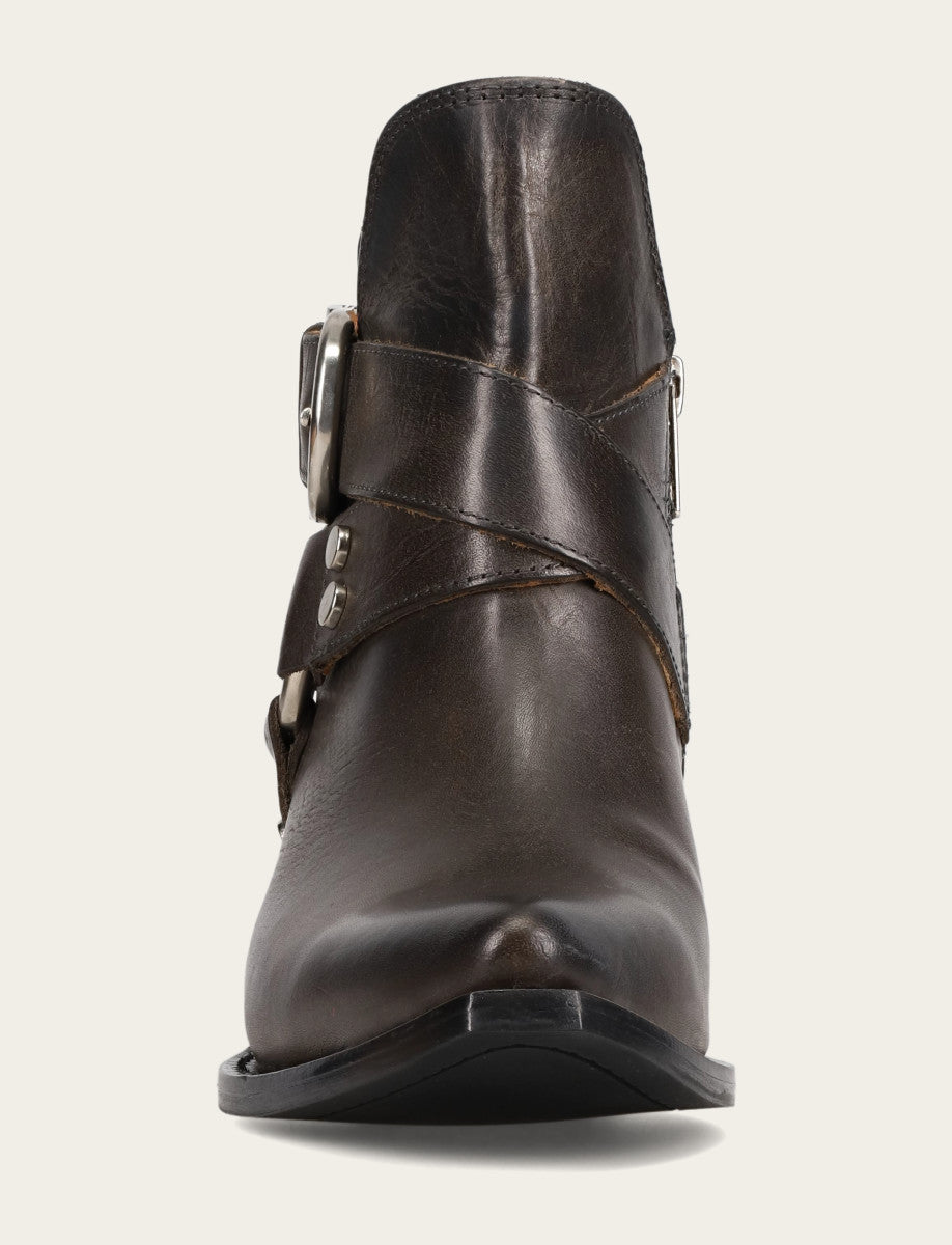 Women's Steel Sacha Multi Strap Booties Steel - Frye