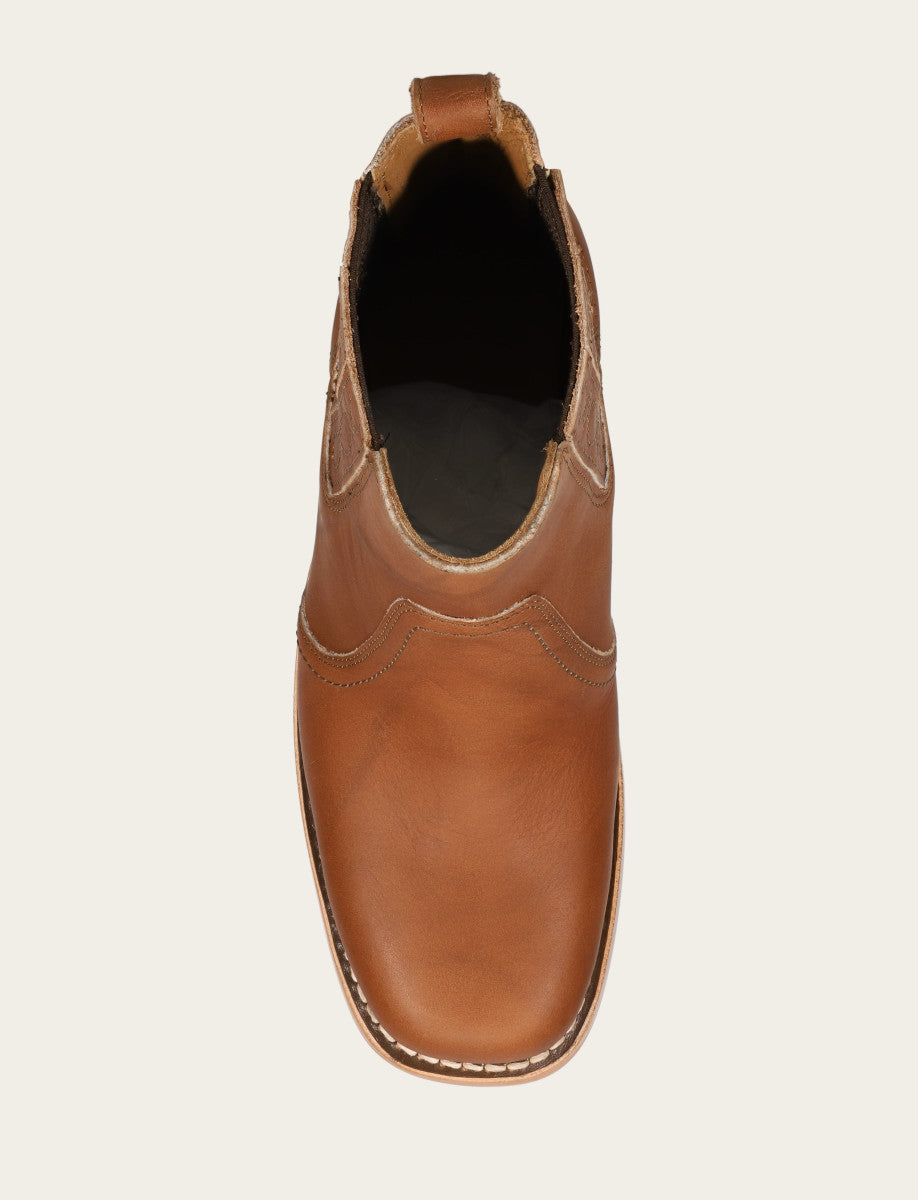 Women's Saddle Campus Chelsea Booties Saddle - Frye