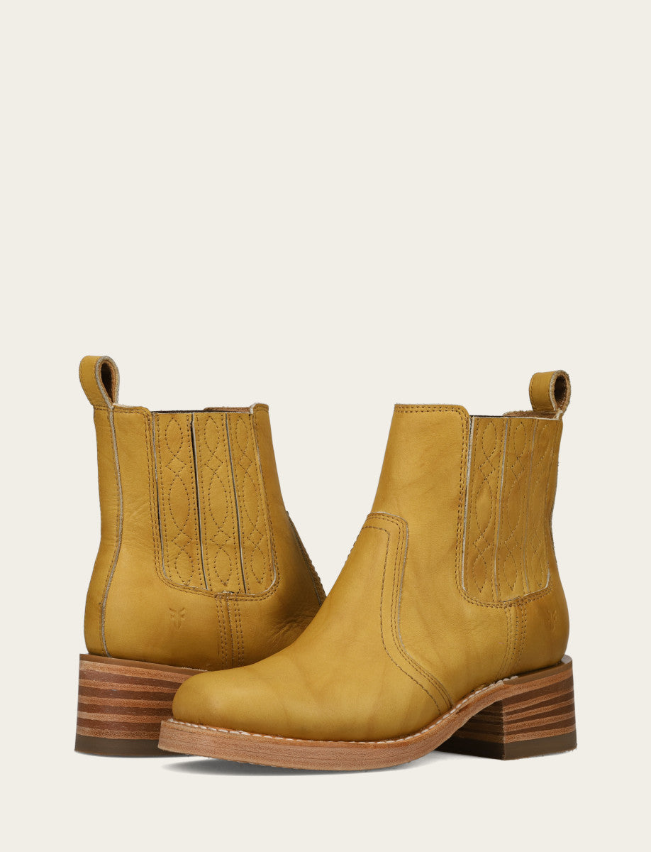 Women's Banana Campus Chelsea Booties Banana - Frye