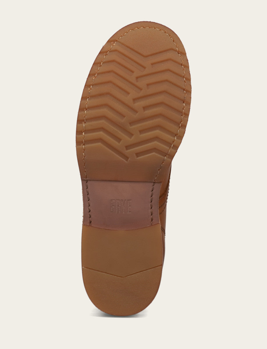 Women's Caramel Veronica Flex Combat Booties Caramel - Frye