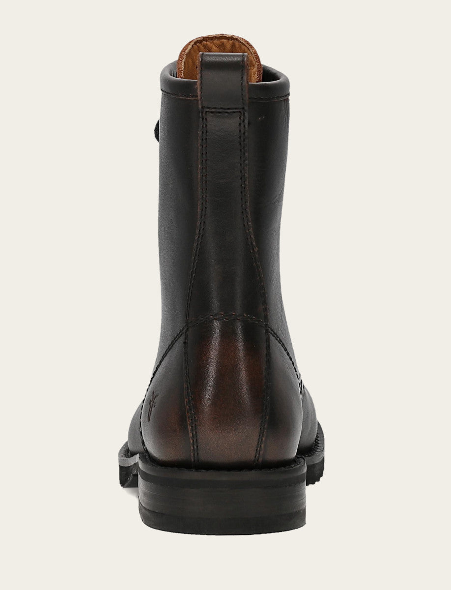 Antique Brown Veronica Flex Combat Boot Antique Brown - Frye