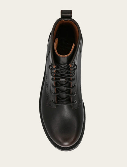 Antique Brown Veronica Flex Combat Boot Antique Brown - Frye