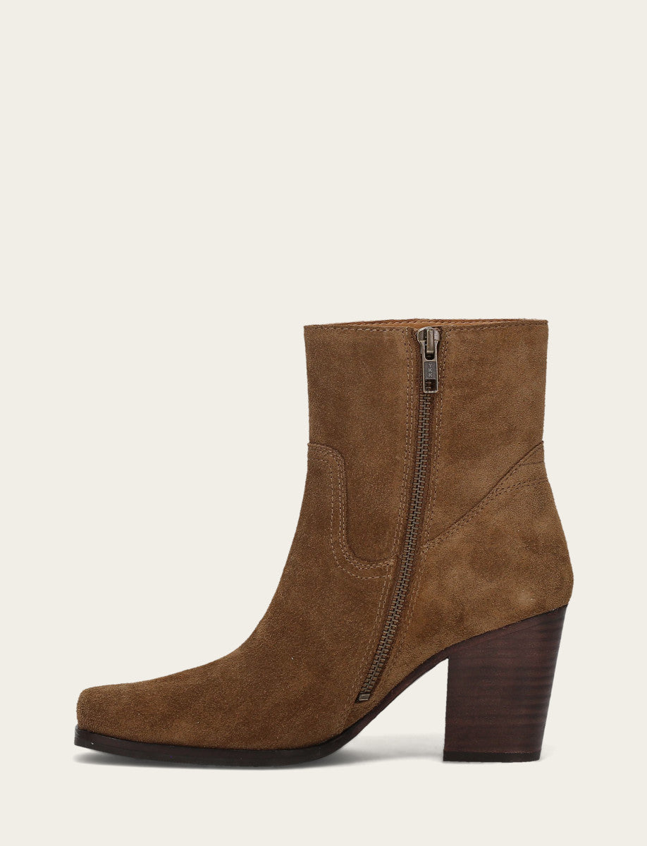 Shiloh Zip Bootie Barley - Frye