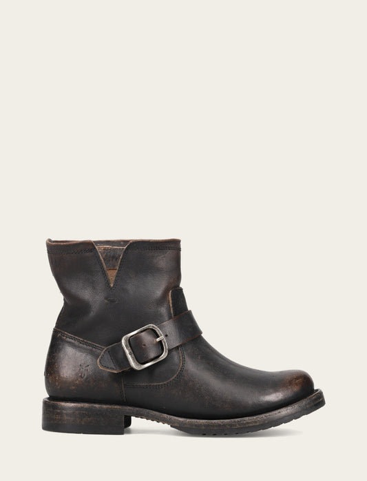 Women's Antique Black Veronica Flex Booties Antique Black - Frye