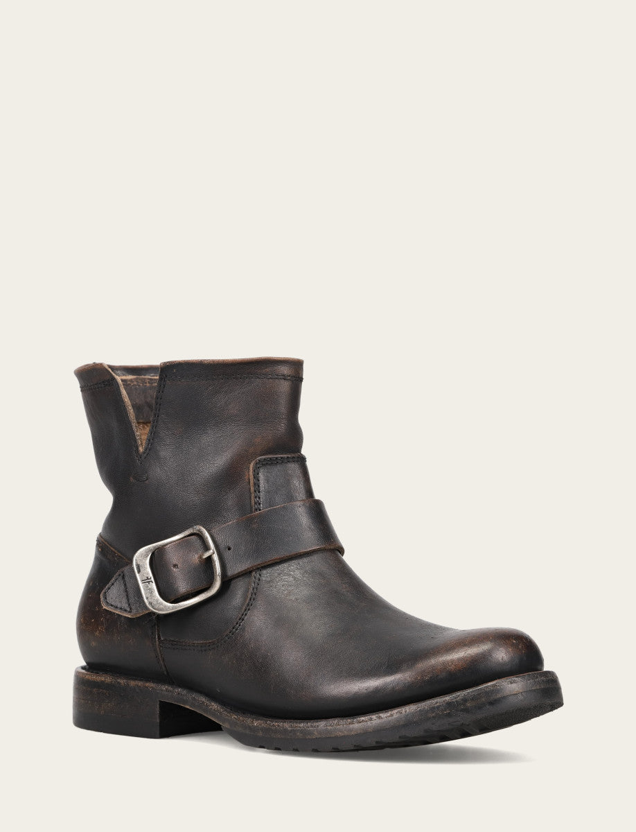Women's Antique Black Veronica Flex Booties Antique Black - Frye