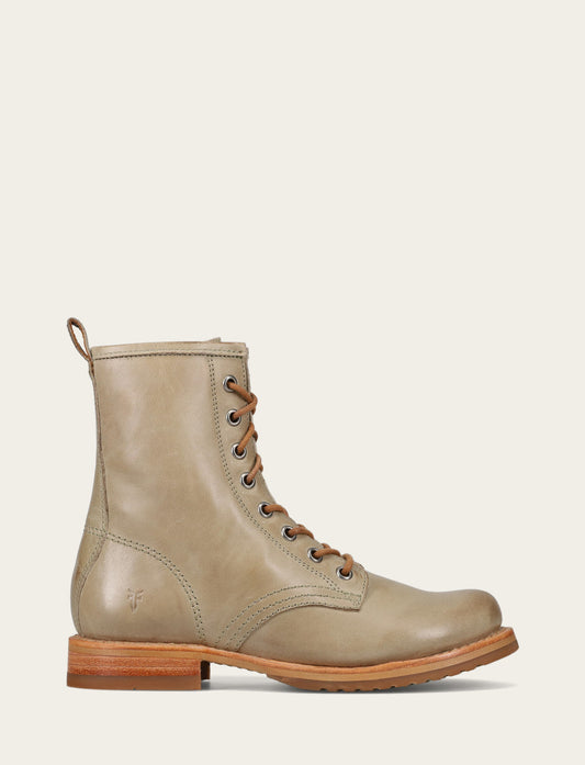 Women's Eucalyptus Veronica Flex Combat Boot Eucalyptus - Frye