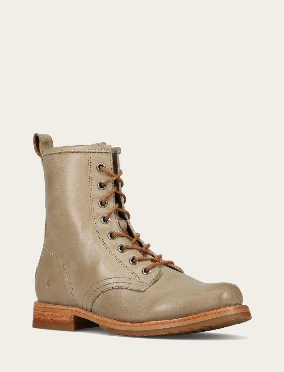 Women's Eucalyptus Veronica Flex Combat Boot Eucalyptus - Frye