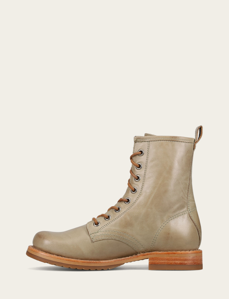 Women's Eucalyptus Veronica Flex Combat Boot Eucalyptus - Frye