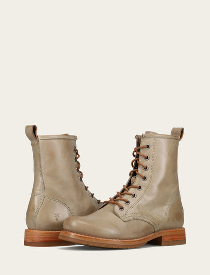 Women's Eucalyptus Veronica Flex Combat Boot Eucalyptus - Frye