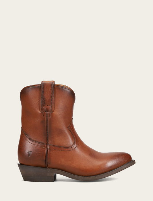Women's Cognac Billy Short Booties Cognac - Frye