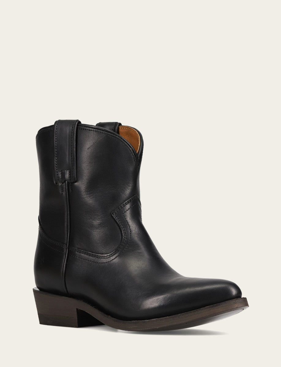 Women's Black Billy Short Booties Black - Frye