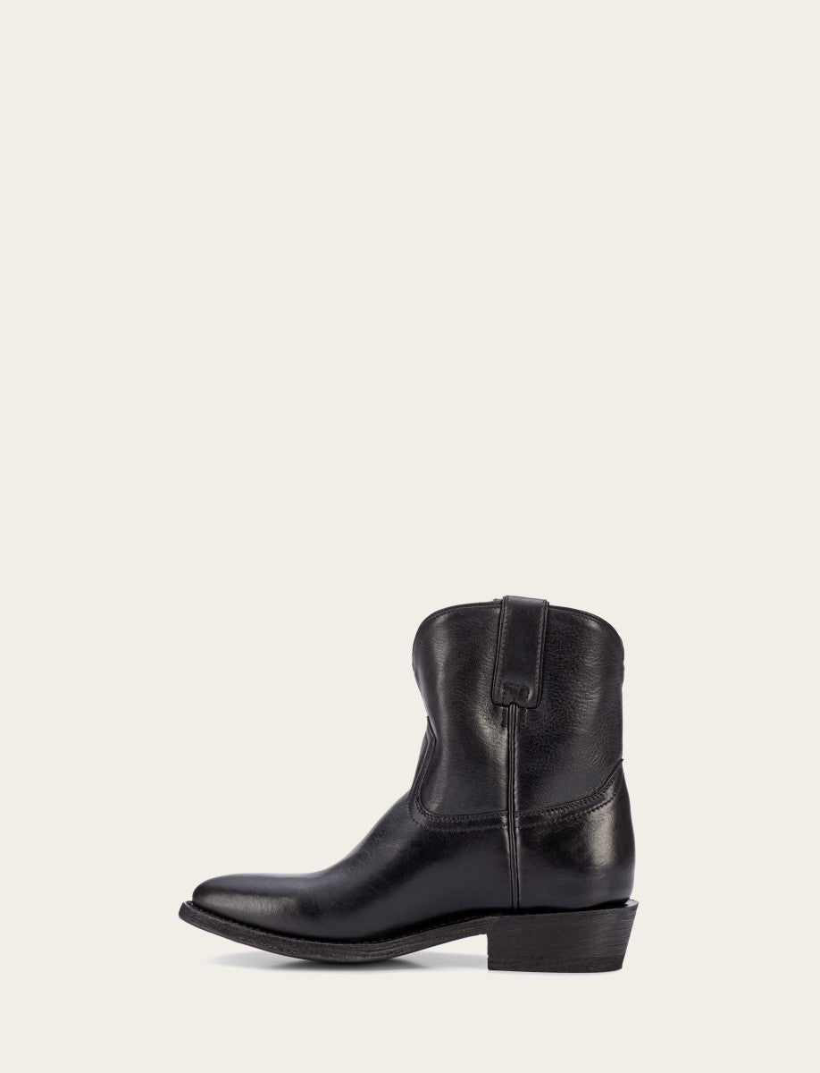 Women's Black Billy Short Booties Black - Frye