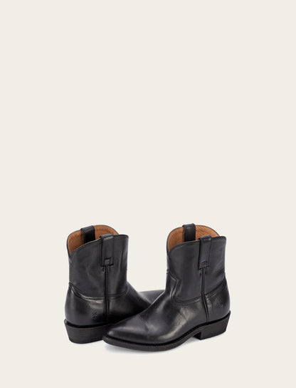 Women's Black Billy Short Booties Black - Frye