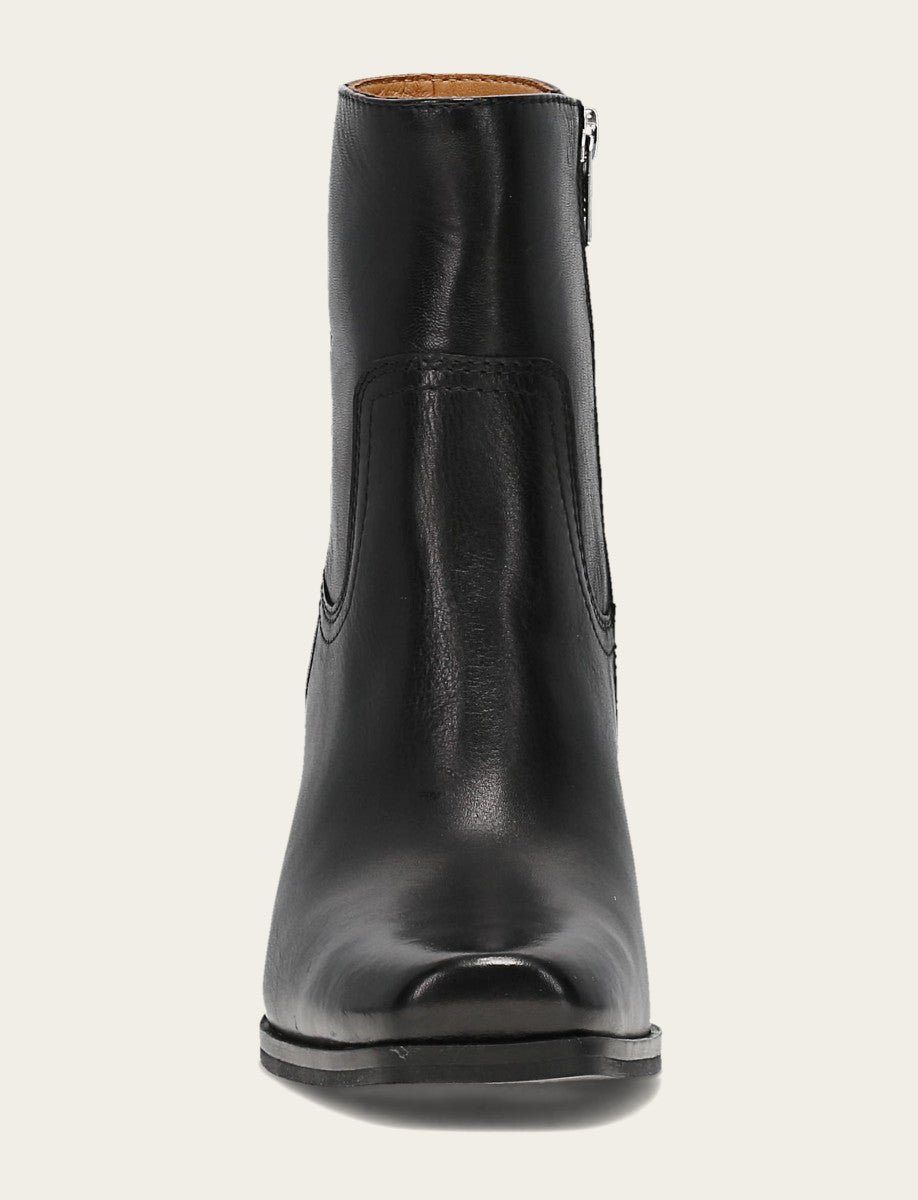Women's Black Shiloh Zip Booties Black - Frye