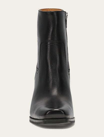 Women's Black Shiloh Zip Booties Black - Frye