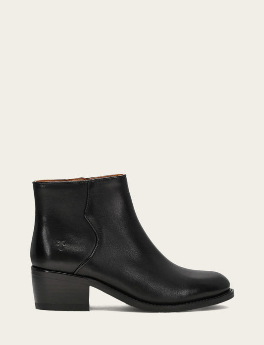 Women's Black Carson 2 Piping Booties Black - Frye