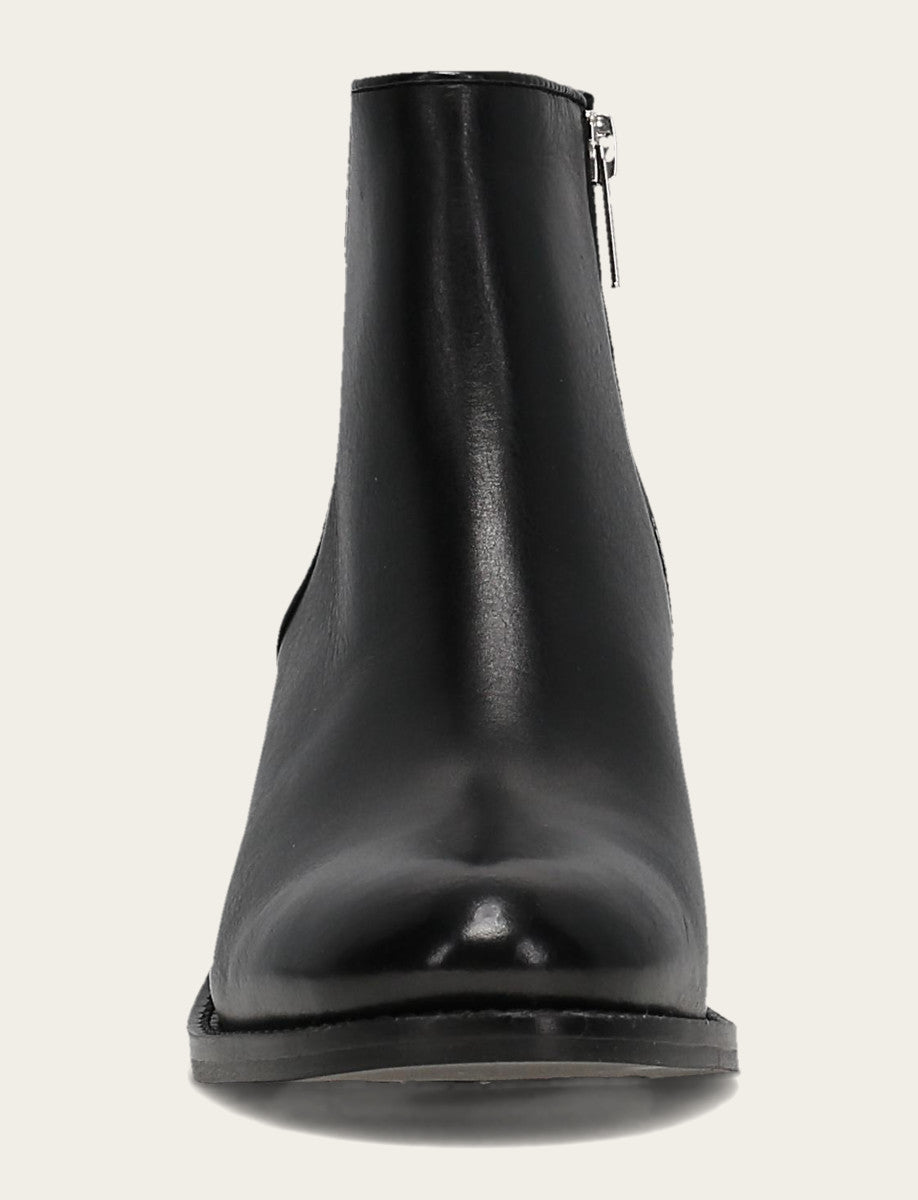 Women's Black Carson 2 Piping Booties Black - Frye