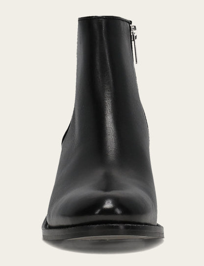 Women's Black Carson 2 Piping Booties Black - Frye