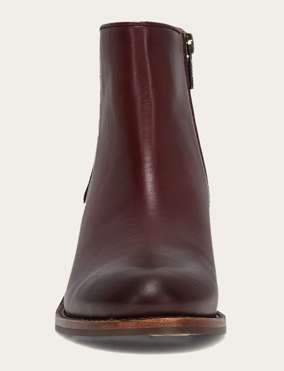 Women's Merlot Carson 2 Piping Booties Merlot - Frye