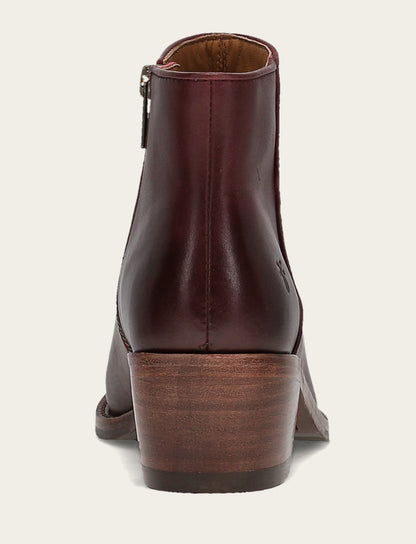 Women's Merlot Carson 2 Piping Booties Merlot - Frye