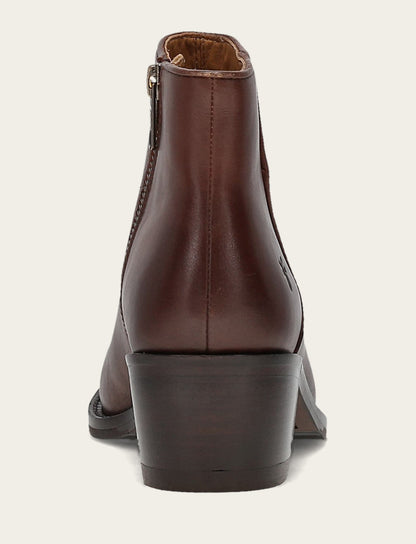 Women's Saddle Carson 2 Piping Booties Saddle - Frye