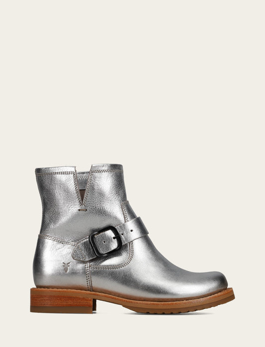 Women's Silver Veronica Flex Booties Silver - Frye