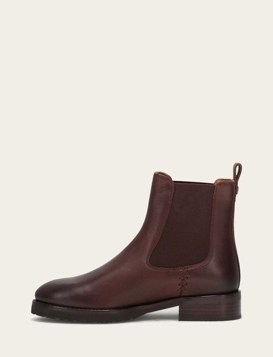 Women's Brown Melissa Lug Chelsea Boot Brown - Frye