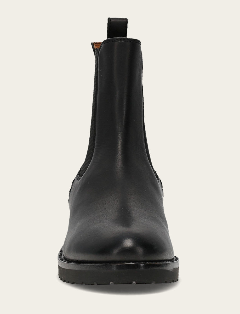 Women's Black Melissa Lug Chelsea Boot Black - Frye