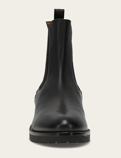 Women's Black Melissa Lug Chelsea Boot Black - Frye