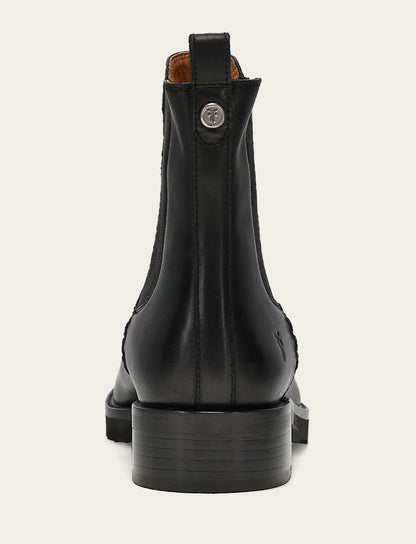 Women's Black Melissa Lug Chelsea Boot Black - Frye