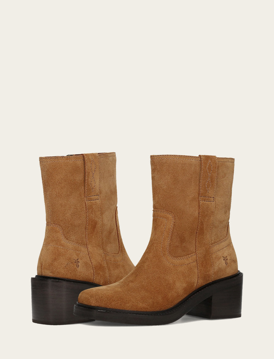 Women's Toffee Kate Short Inside Zip Boot Toffee - Frye