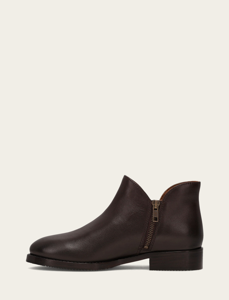 Women's Dark Brown Melissa Shootie 2 Boot Dark Brown - Frye