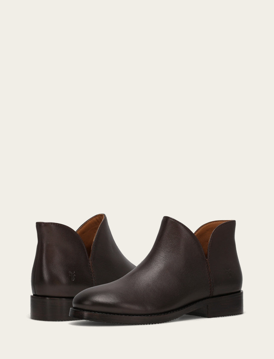 Women's Dark Brown Melissa Shootie 2 Boot Dark Brown - Frye