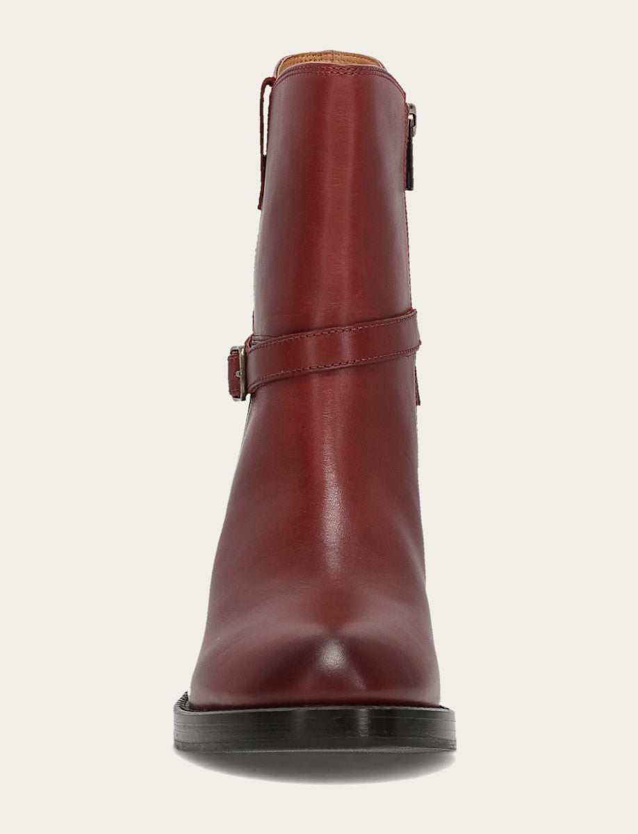 Women's Cranberry Rylee Belted Inside Zip Boot Cranberry - Frye