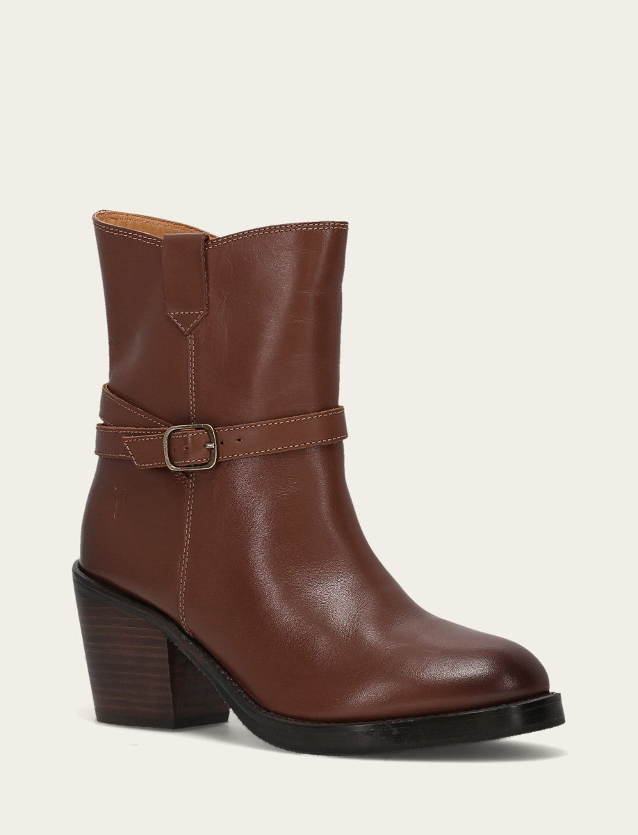 Women's Walnut Rylee Belted Inside Zip Boot Walnut - Frye