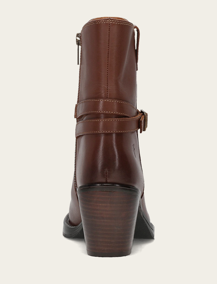 Women's Walnut Rylee Belted Inside Zip Boot Walnut - Frye