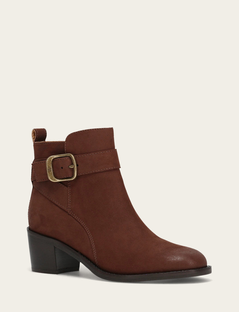Women's Brown Piper Booties Brown - Frye