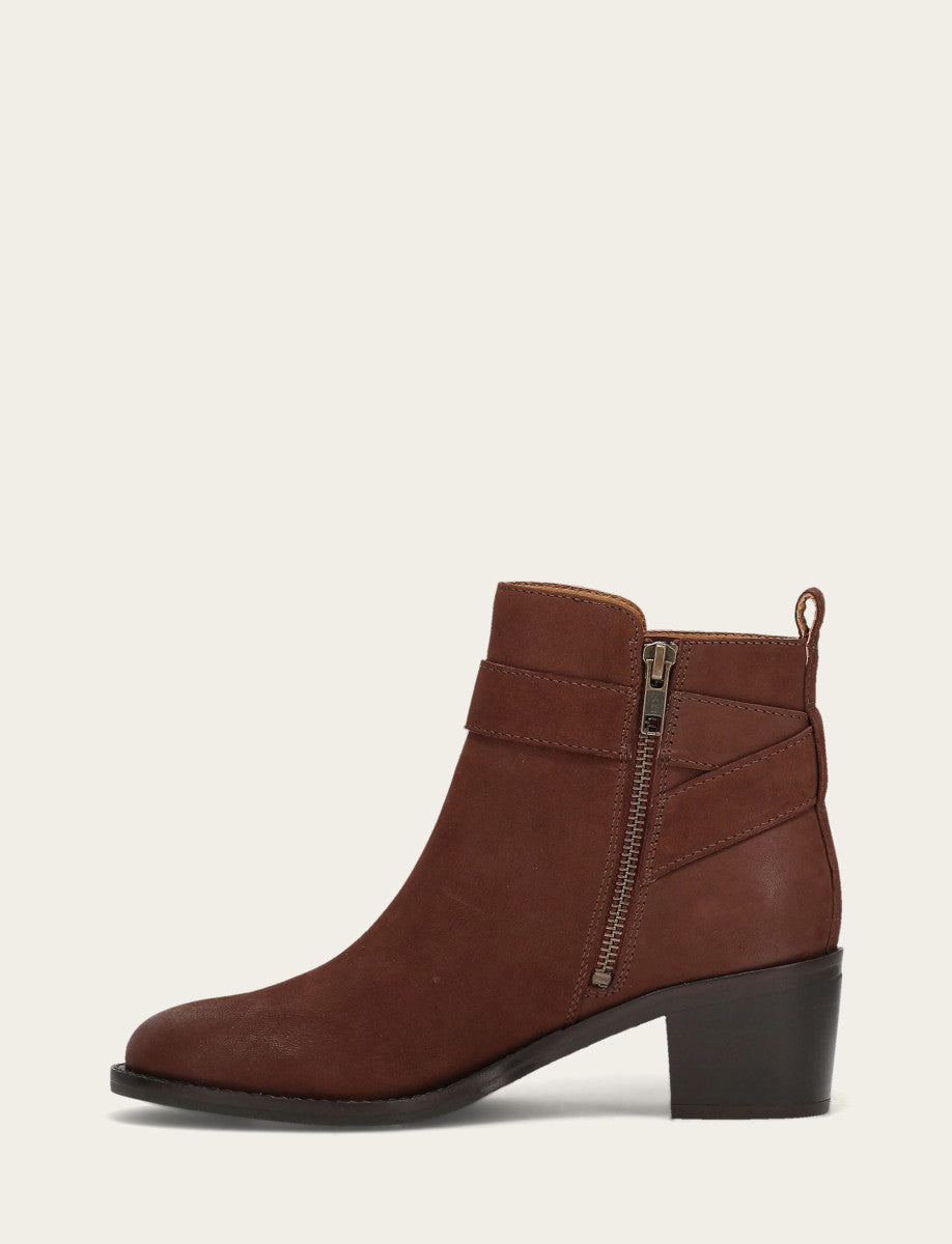 Women's Brown Piper Booties Brown - Frye