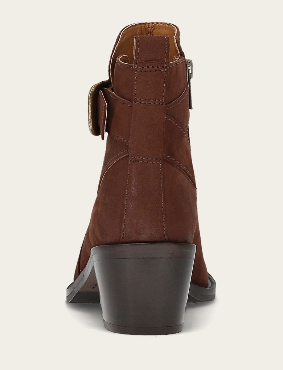 Women's Brown Piper Booties Brown - Frye