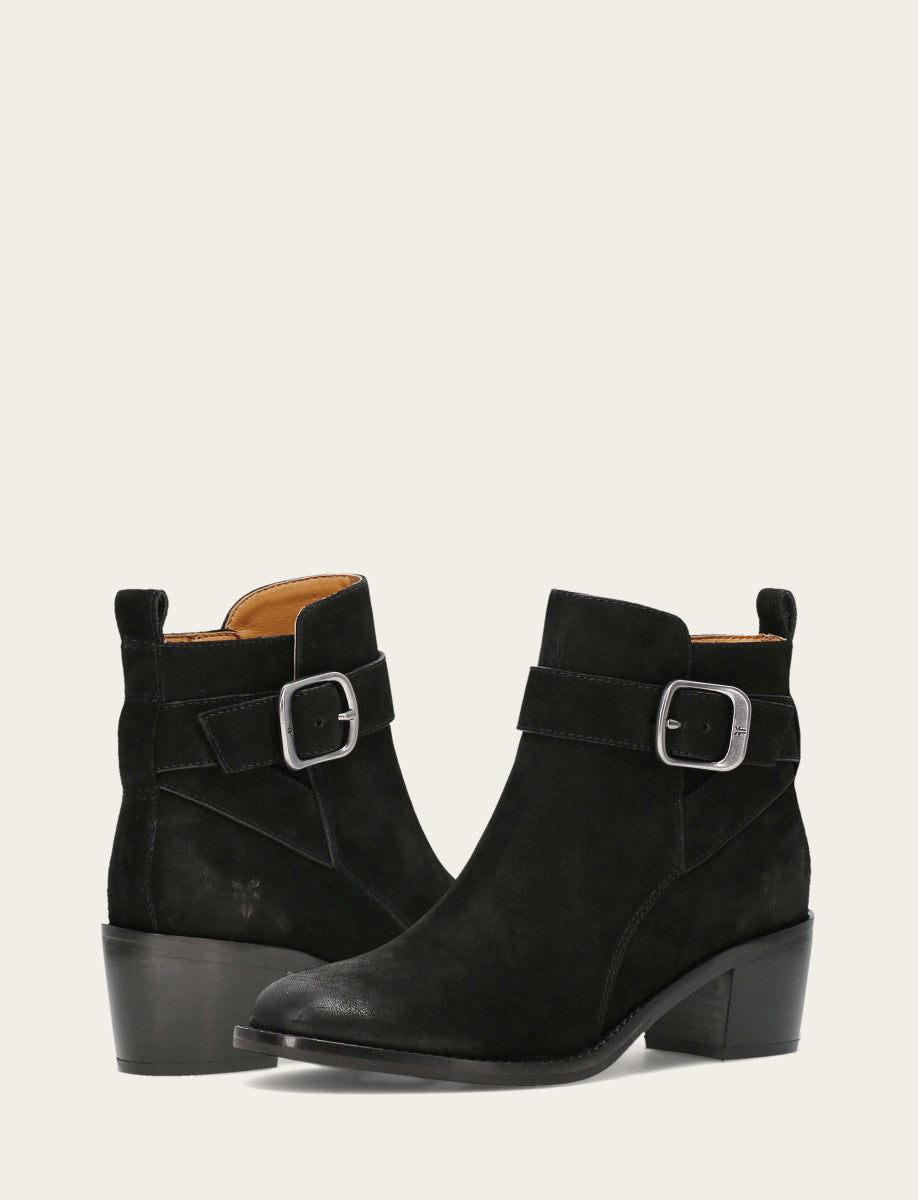 Women's Black Piper Booties Black - Frye