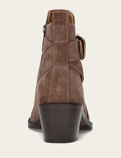 Women's Taupe Piper Booties Taupe - Frye